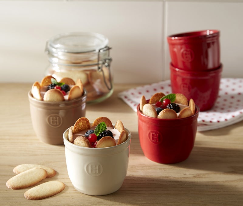 Emile Henry Made in France 6.75 oz Ramekin (Set of 2), 3.25" by 2.75", Burgundy Red - Image 5